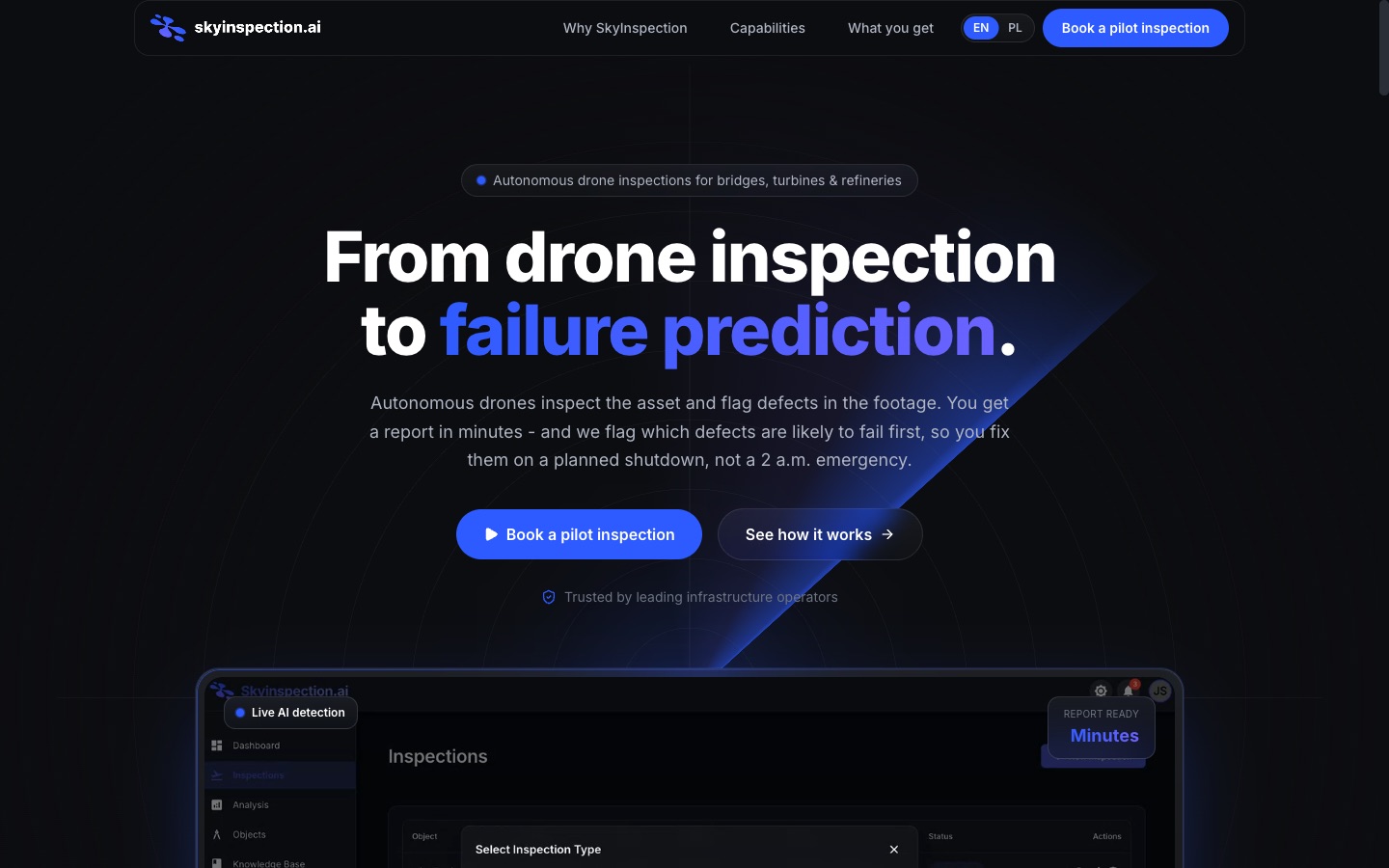 SkyInspection - Industrial - drone inspection and failure prediction case study by dp.vision