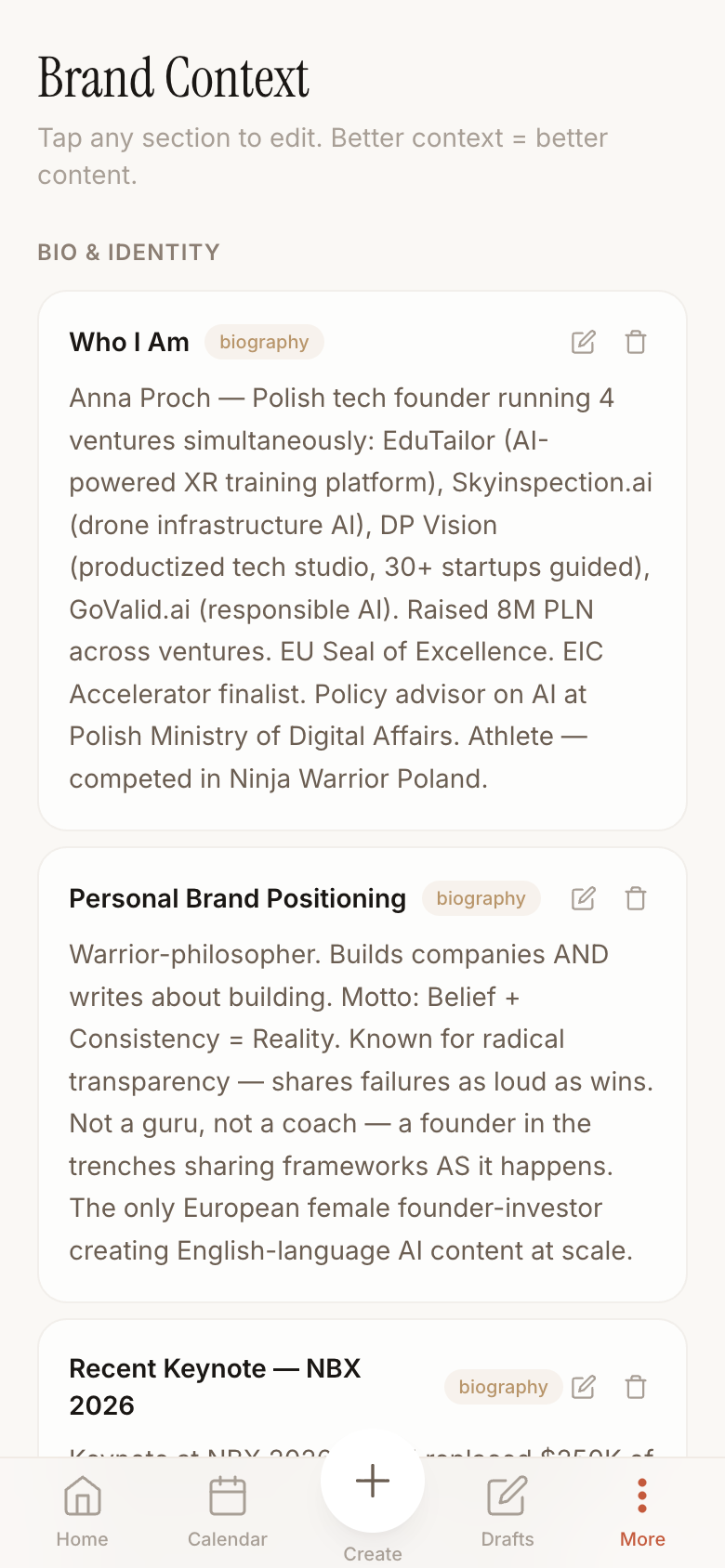 4. Brand Intelligence Engine