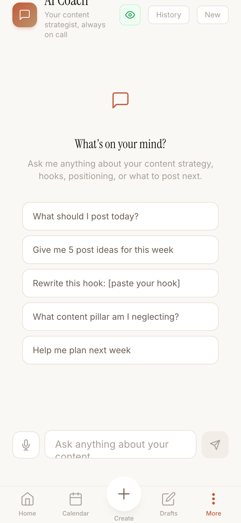 DailyMuse project gallery