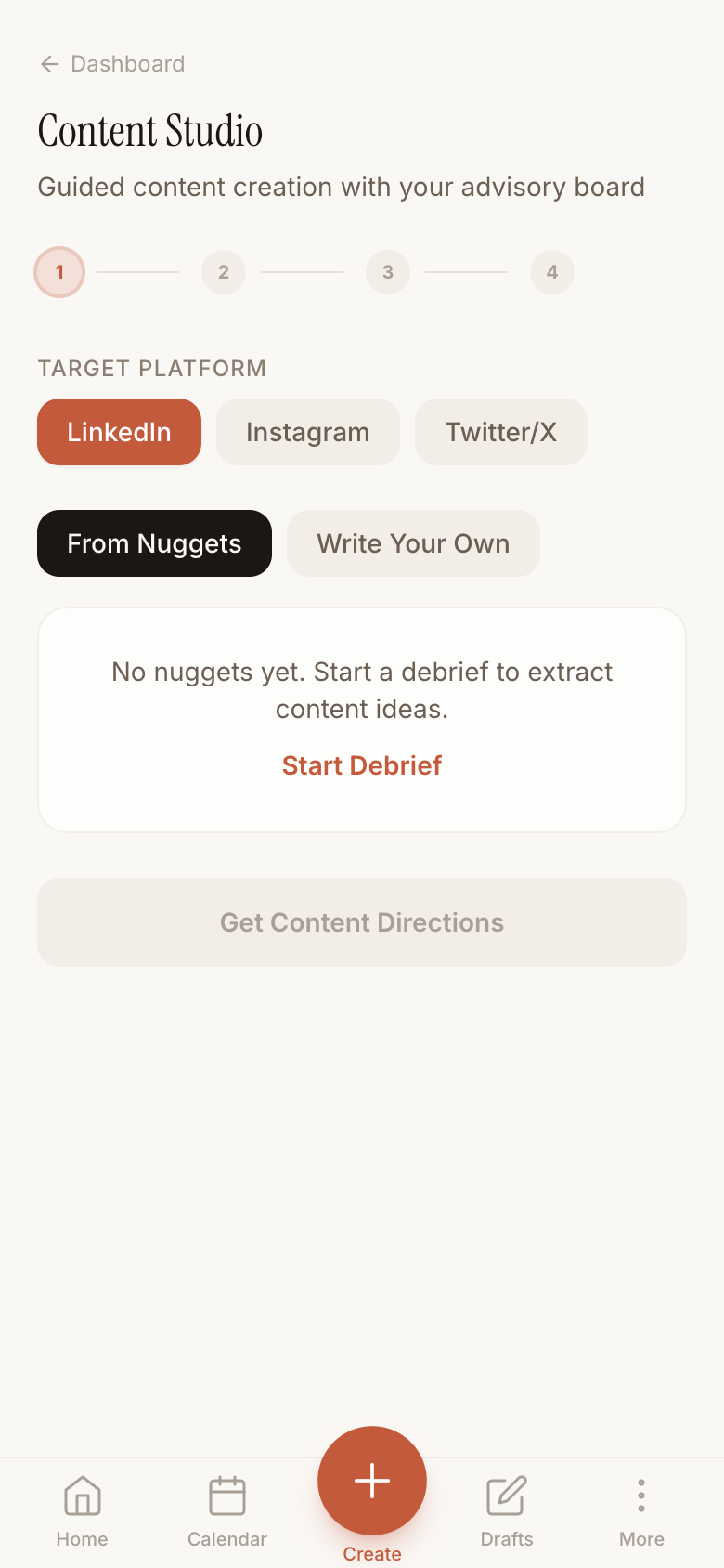 DailyMuse project gallery