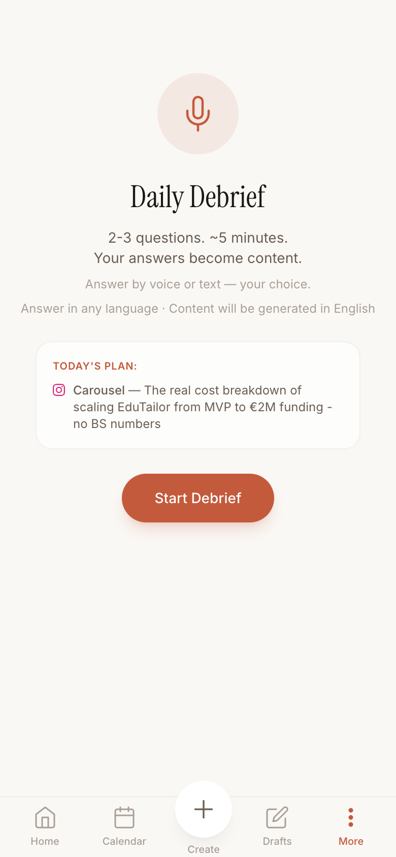 DailyMuse project gallery