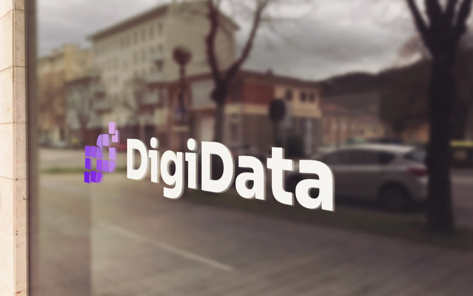 DigiData-Logo auf einem Mockup