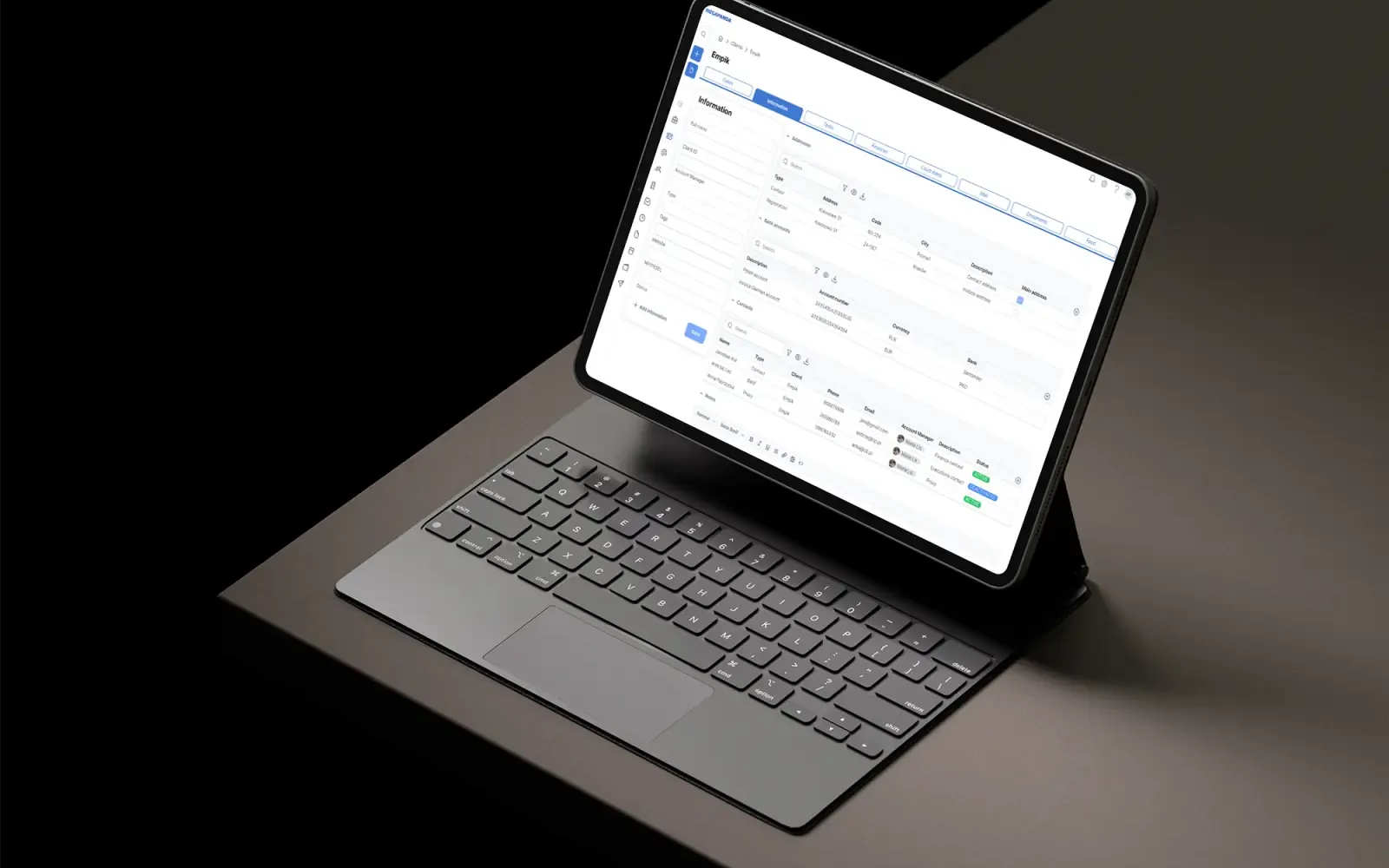 Fall-Dashboard von Mega Panda